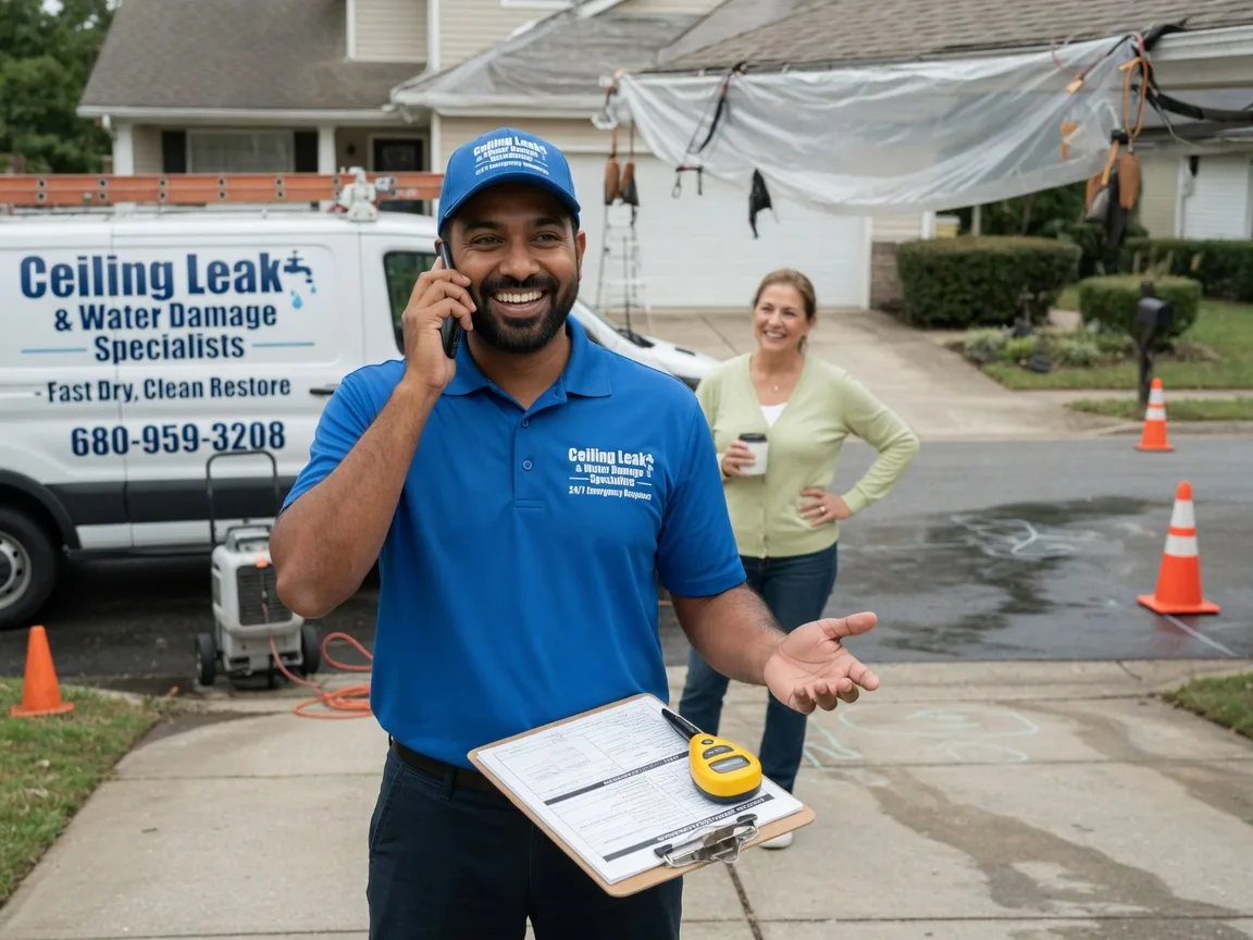 Ceiling Leak Cleanup Franklinton, NC FAQs