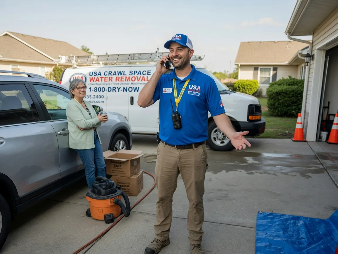 Crawl Space Water Removal Franklinton, NC FAQs